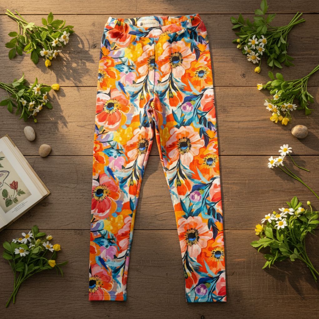 Dívčí legíny Poppy Dívčí slim legíny- Poppy - Obrázek 1