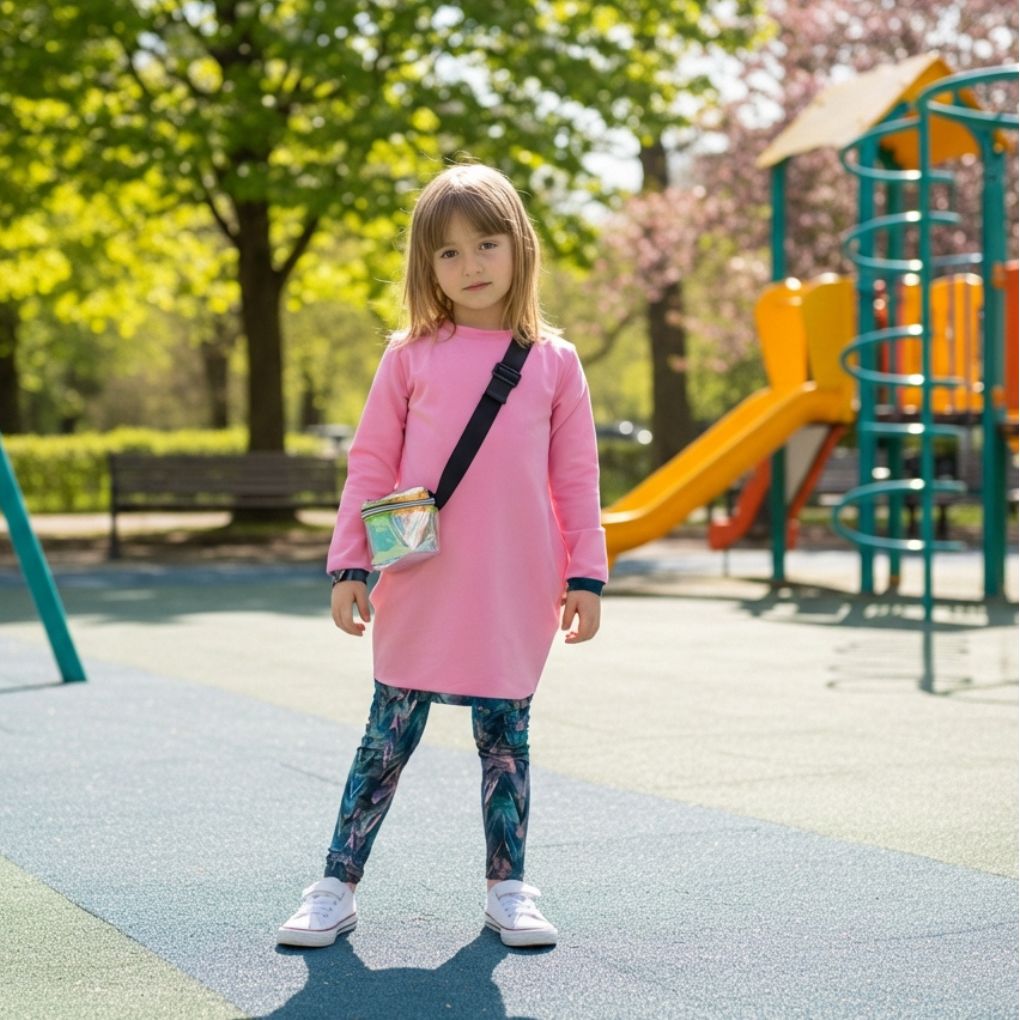 Rosemary šaty Dívčí mikinové šaty - Rosemary - Obrázek 1