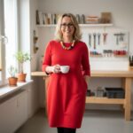 Dámské mikinové šaty - Cherry