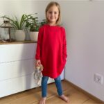 Dívčí mikinové šaty - Cherry