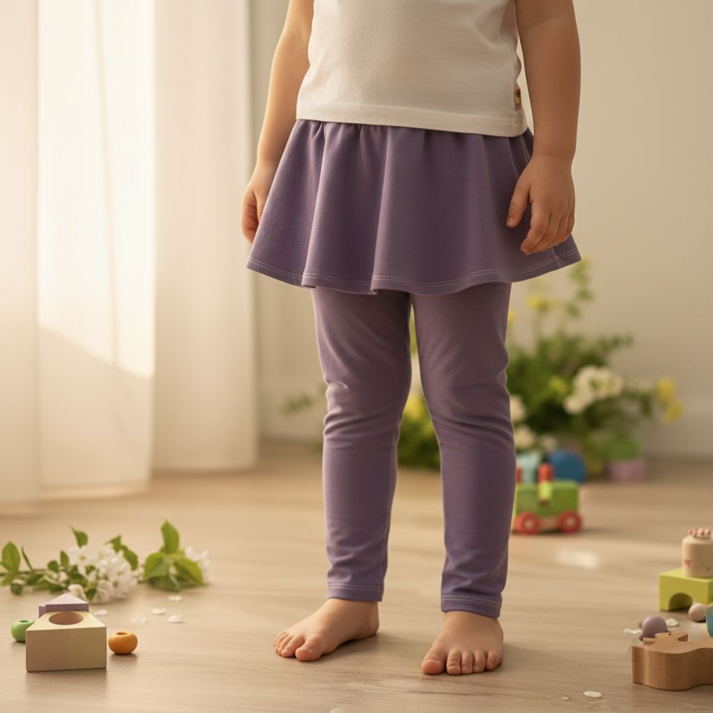 Legíny se sukní Lavend Dívčí legíny se sukýnkou - Lavende - Obrázek 1