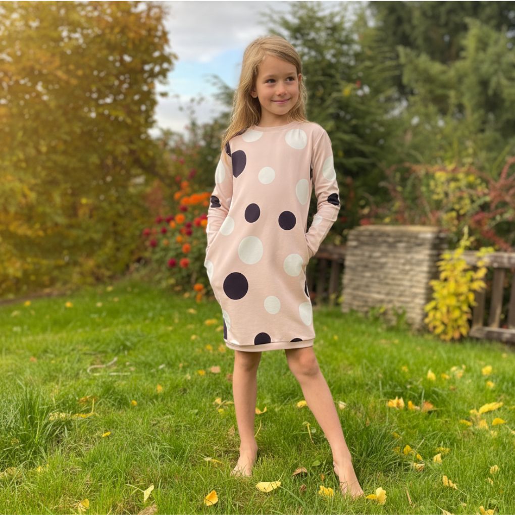 Mallow dívčí šaty Dívčí mikinové šaty - Mallow - Obrázek 1