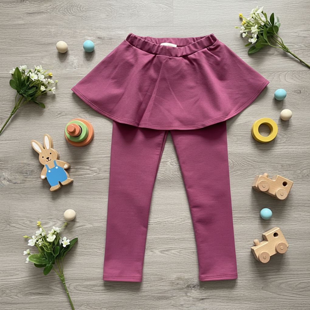 legíny se sukýnkou Violet Dívčí legíny se sukýnkou - Violet - Obrázek 1