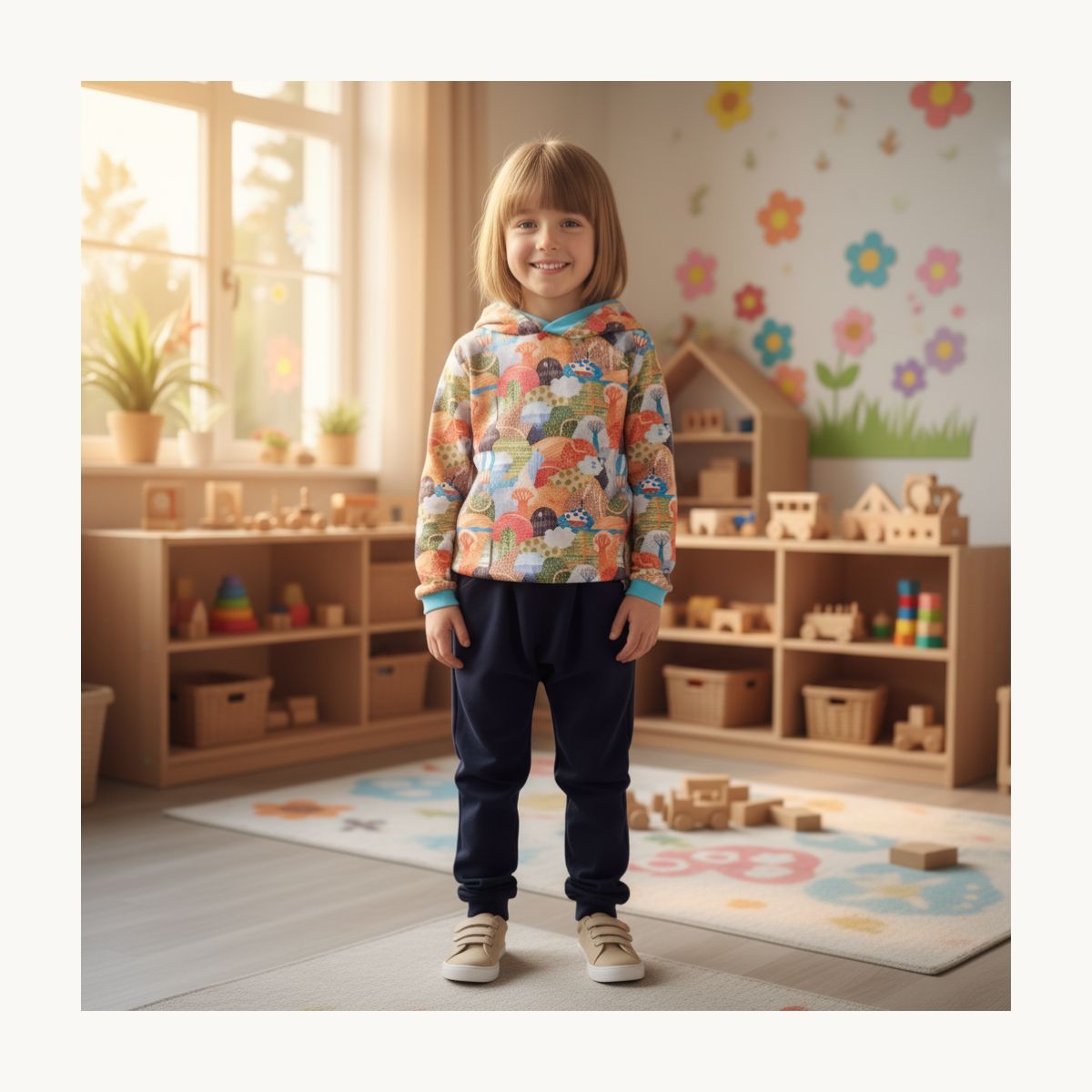 baggy + mikina Chlapecké tepláky Baggy - Comfy - Obrázek 1